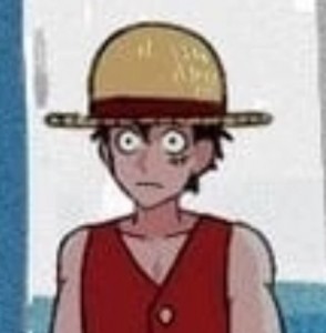 Create meme: luffy