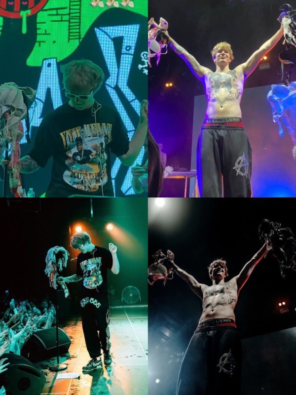 Create meme: zhoriki soda luv, Russian rappers , concert 