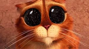 Создать мем: обои кота из шрека бесплатно, кот в сапогах глаза космос, кот из шрека глаза космос