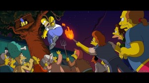 Create meme: the simpsons treehouse of horror, the simpsons