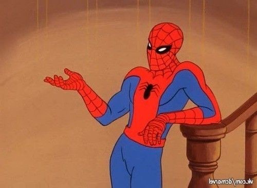 Create meme: Spider-Man, meme with spider-man, spider meme