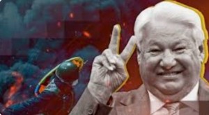 Create meme: Yeltsin, the collapse of the USSR, Yeltsin, Boris Nikolayevich