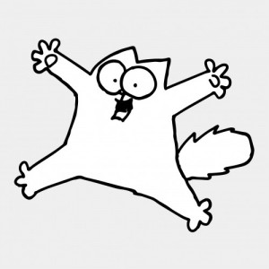 Create meme: jumping cat, meme cat, stickers cats