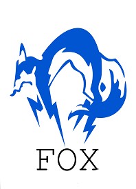 Создать мем: логотип лиса, метал гир солид фокс эмблема, fox metal gear solid тату