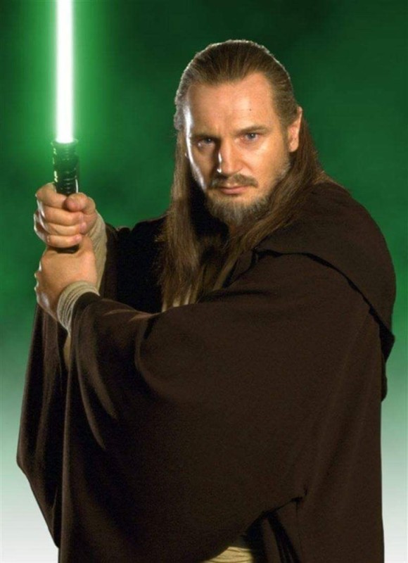 Create meme: Obi-wan Kenobi, the Jedi , Liam Neeson Qui gon