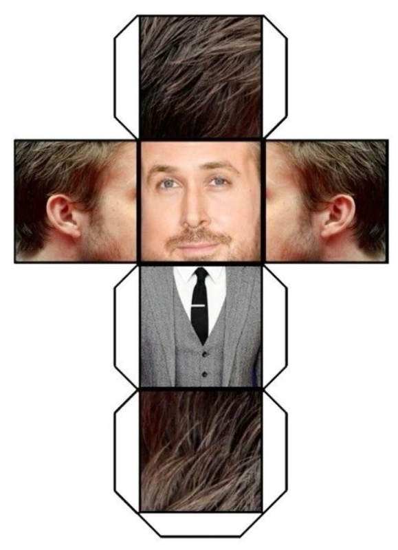 Create meme: Ryan Gosling , Ryan Gosling Cube, ryan gosling 