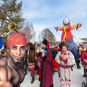Create meme: Maslenitsa festivities, carnival photo picture tradition, carnival 2019