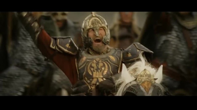 Create meme: éomer the Lord of the rings, rohan the lord of the rings, king théoden of Rohan
