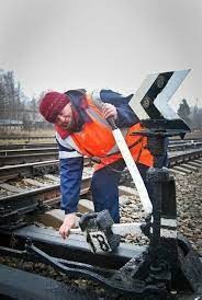 Create meme: on the railway, on duty at the switch post of the Russian Railways, gorochnaya centralization of arrows