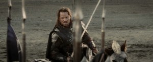 Create meme: Aragorn return of the king