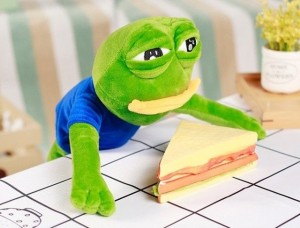Create meme: soft toy frog Kermit, Kermit the frog poster, Kermit the frog funny pictures
