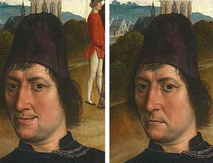 Create meme: Hans Memling self-portrait, meme about December 23rd, Hans Memling 1433 1494