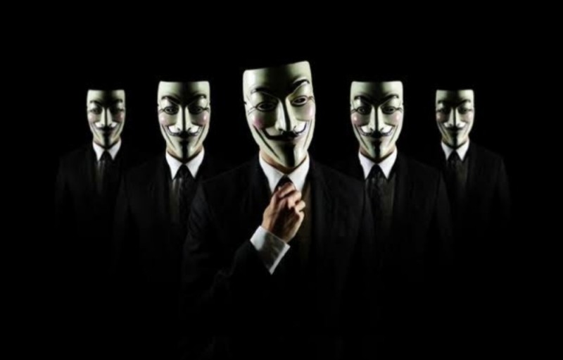 Создать мем: anonymous mask, анонимусы виды, anonymous