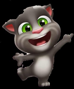 Create meme: my talking Tom pictures, talking tom for messenger, my talking tom 2 BIP