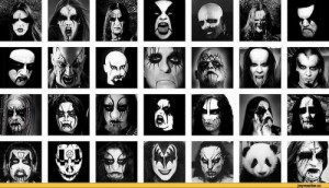 Create meme: slipknot, corpse paint, heavy metal rock