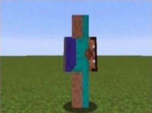 Create meme: minecraft noob, minecraft, minecraft herobrine