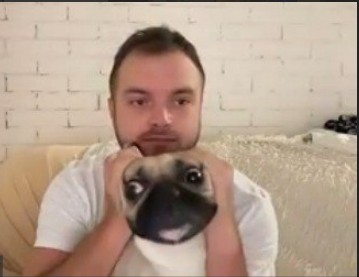 Create meme: pug puppy, pug pug, pug dog 