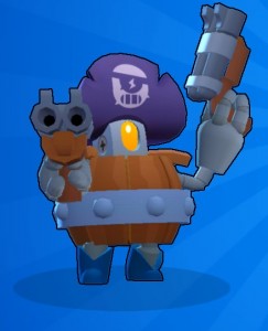 Create meme: Darryl brawl stars, the picture is Darryl from brawl stars, brawlers brawl stars