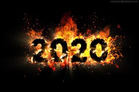 Создать мем: 2020 год горит надпись, goodbye 2020, 2020 цифры в огне