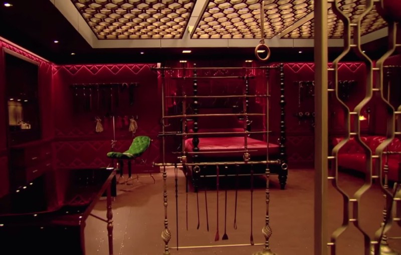 Create meme: red room 50 shades of grey, the red room of 50 shades of grey, the red room of Christian grey