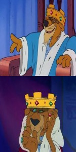 Создать мем: робин гуд мультфильм 1973, принц джон робин гуд, король из мультика робин гуд