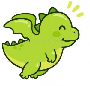 Создать мем: милый крокодил, крокодил мультяшный, милый динозаврик
