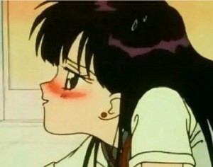 Create meme: anime, rei hino, Mamoru in the anime of the nineties