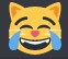 Создать мем: sadcat смайл, смайл кошка, улыбающийся кот смайл