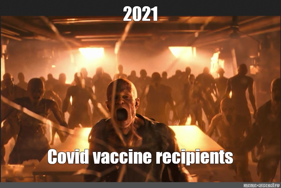Meme: "2021 Covid vaccine recipients" - All Templates - Meme-arsenal.com