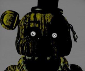Create meme: Clarified frame of screamer Phantom Freddy