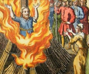 Создать мем: сожжение на костре еретика в россии картина, святая инквизиция сожжение еретиков, джордано бруно на костре