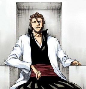 Создать мем: блич айзен, aizen sousuke, блич аниме