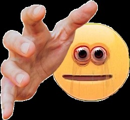 Создать мем: heavy breathing emoji мем, с руками, vibe смайлик