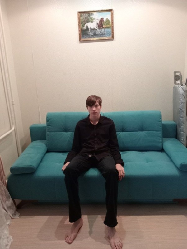 Create meme: office sofa, feet , straight sofa