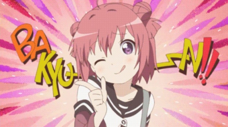 Create meme: yuru yuri, anime , anime Kawai