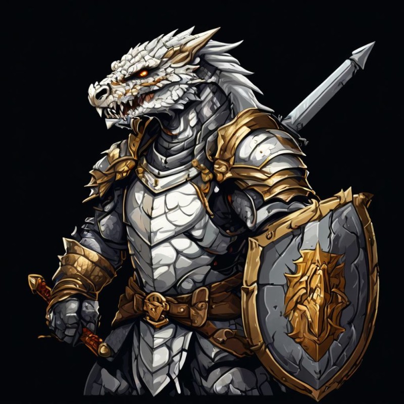 Создать мем: рыцарь против дракона, драконорожденный паладин днд, фэнтези