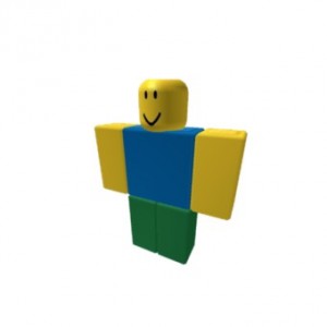 Create meme: roblox noob, noob from get