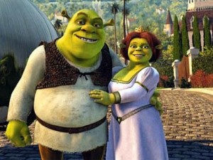 Create meme: Shrek and Fiona on the sea Wallpaper, Shrek and Fiona dance, Princess Fiona