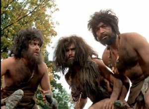 Создать мем: бородатый мужик, мем неандерталец, человек разумный