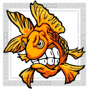 Create meme: vector, cartoon, evil fish