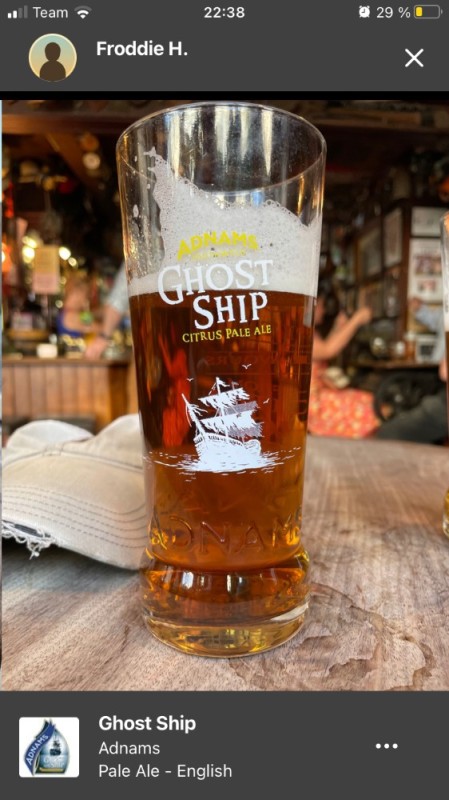 Создать мем: пиво adnams ghost ship, паб, пивная