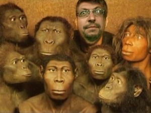 Create meme: people, hominid family, the evolution of hominids