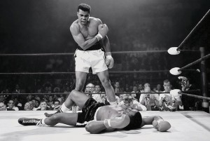 Create meme: rocky Marciano Muhammad Ali, Muhammad Ali Sonny Liston knockout, Muhammad Ali vs Sonny Liston