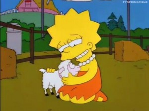 Create meme: Lisa Simpson vegetarian, The simpsons, Smoking Lisa Simpson