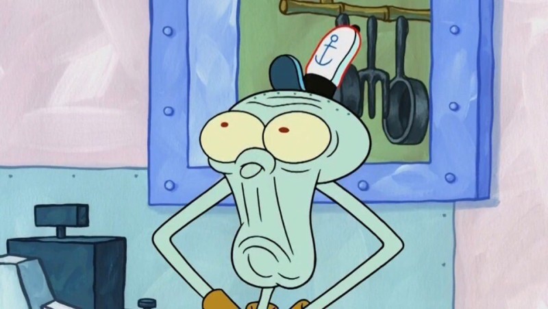 Create meme: Squidward's face from spongebob, squidward's face, squidward's drawing