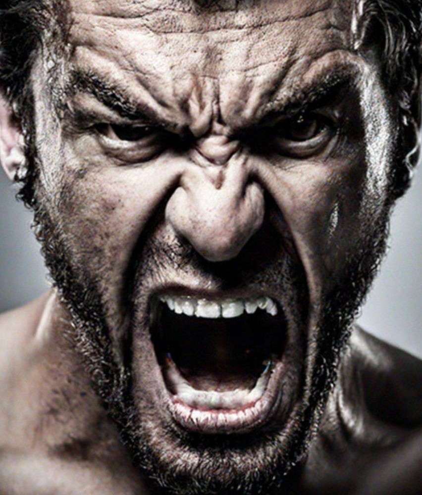 Create meme: a person in anger, angry person, anger is an emotion