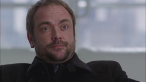 Create meme: mark sheppard, crowley, supernatural