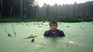 Create meme: the boy in the swamp, photo shoot in the swamp, swamp