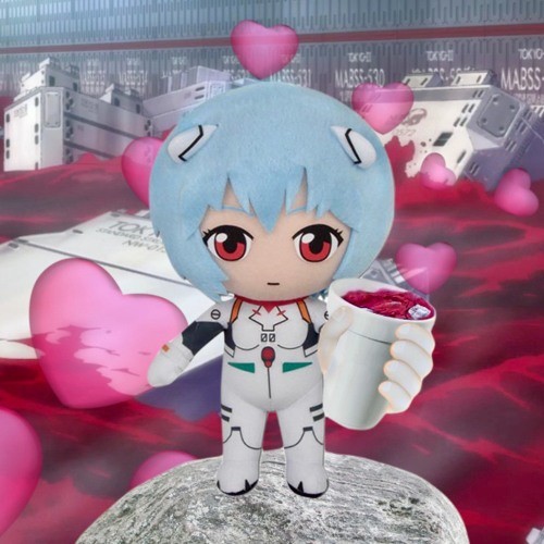 Create meme: rei ayanami plush, anime characters, ray toy