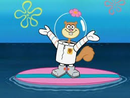 Create meme: Sandy squirrel from spongebob, sponge Bob square pants , sandy